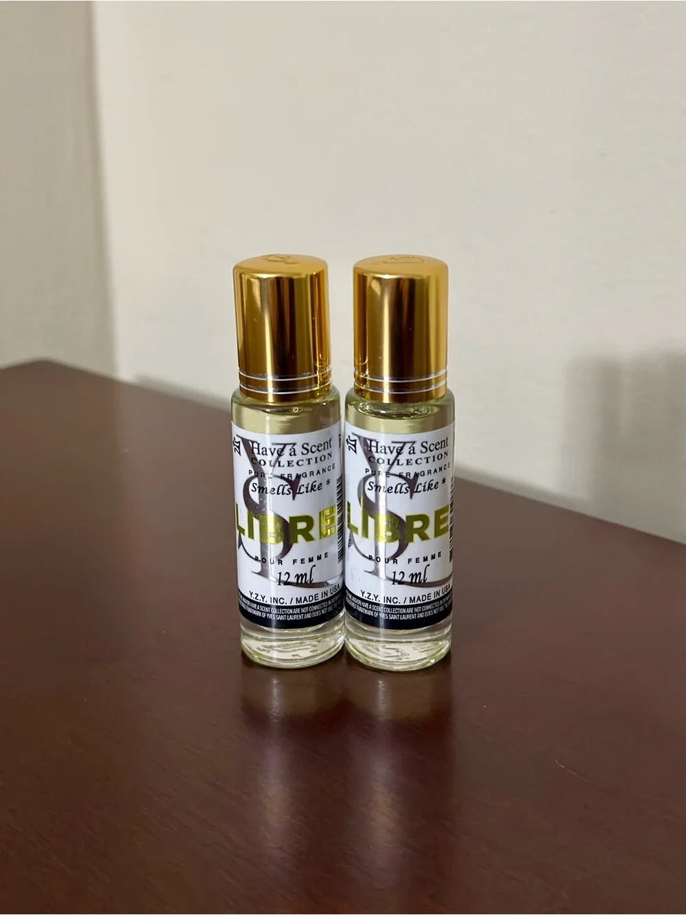SET OF 2 body oil